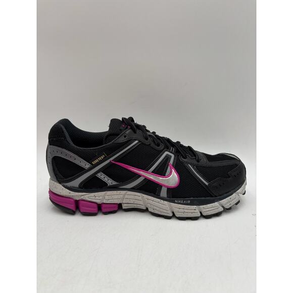 Nike AIR PEGASUS+ 26 GTX Women's NEW Vintage Running Shoes Black US Size 7 NIB - Picture 4 of 11
